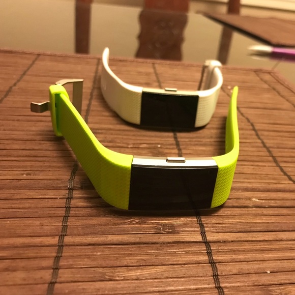 Two Fitbit charge 2